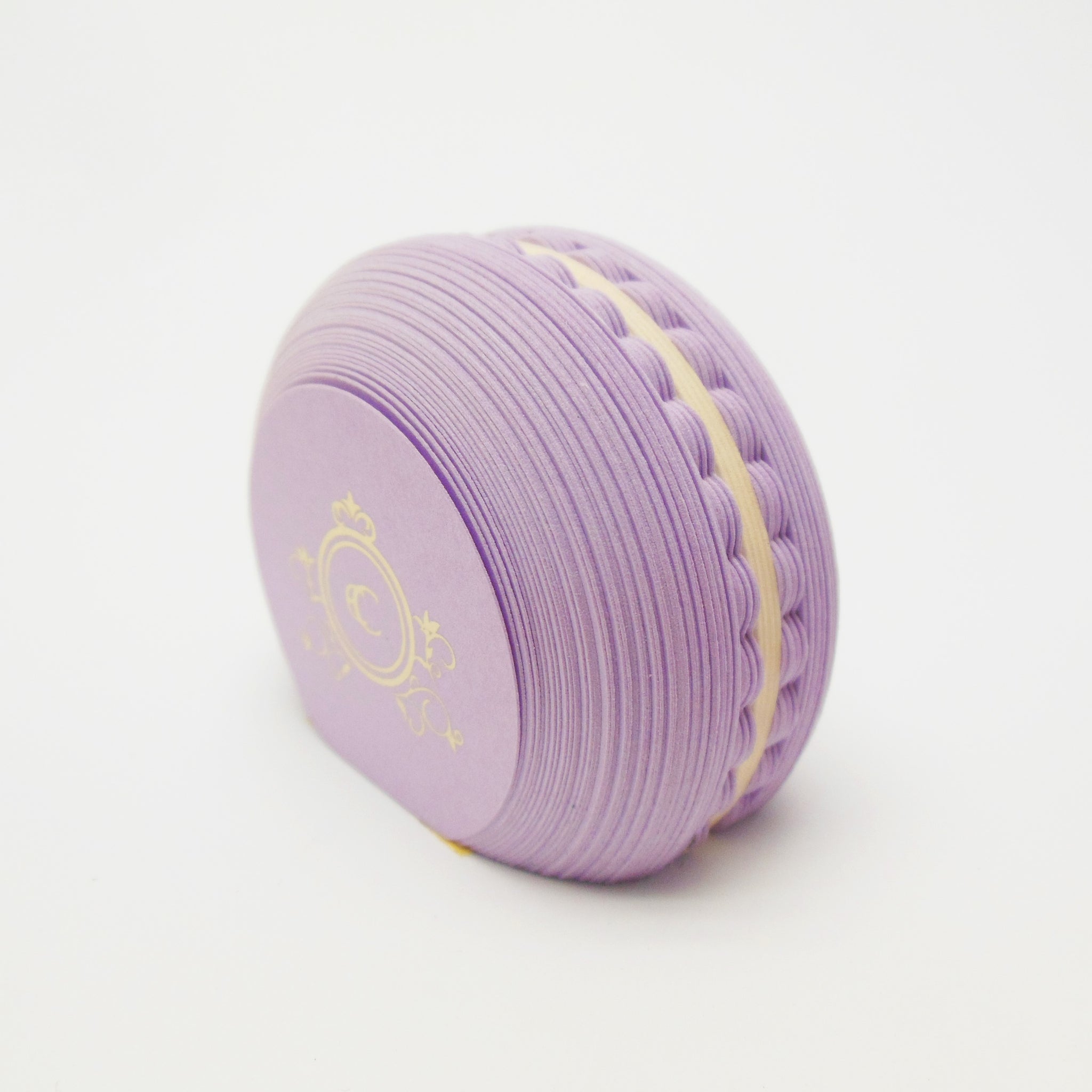 Macaron Sticky note Collection Box SILVER マカロン付箋