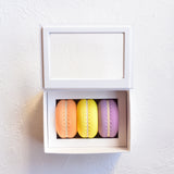 Macaron Sticky note Collection Box SILVER マカロン付箋コレクションボックス シルバー