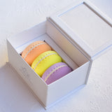 Macaron Sticky note Collection Box SILVER マカロン付箋コレクションボックス シルバー